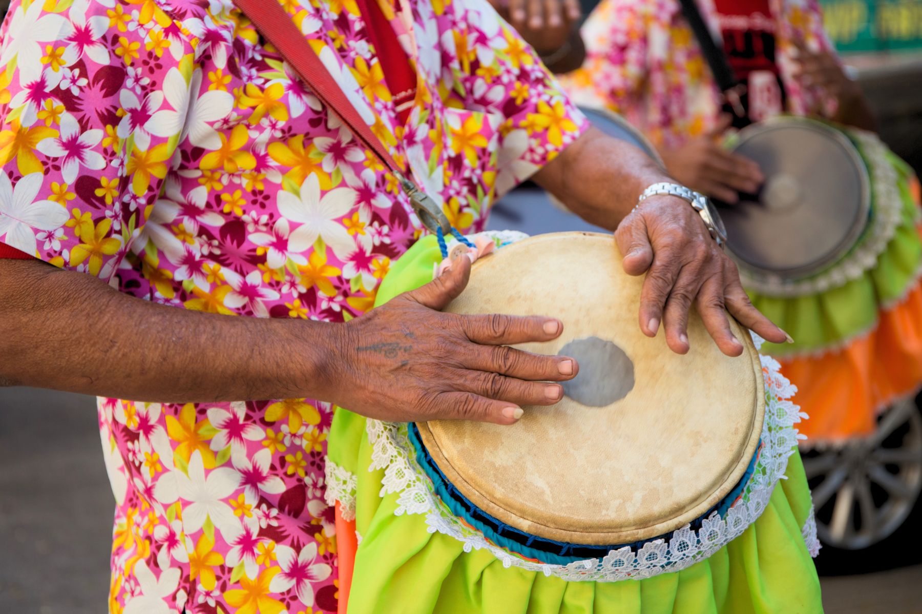 Thai Traditional Long Drum Parade